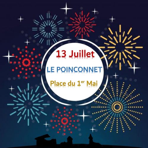 Feu d'artifice et bal